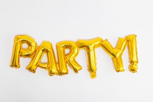 Party word art