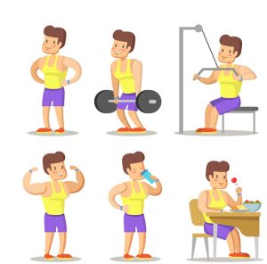 gym cartoons image