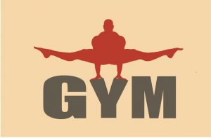 gym word art image