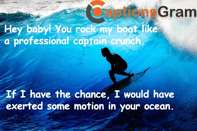 Top Surfer Pick Up Lines, Surfing Quotes or Captions for Instagram to Have Surfing Fun