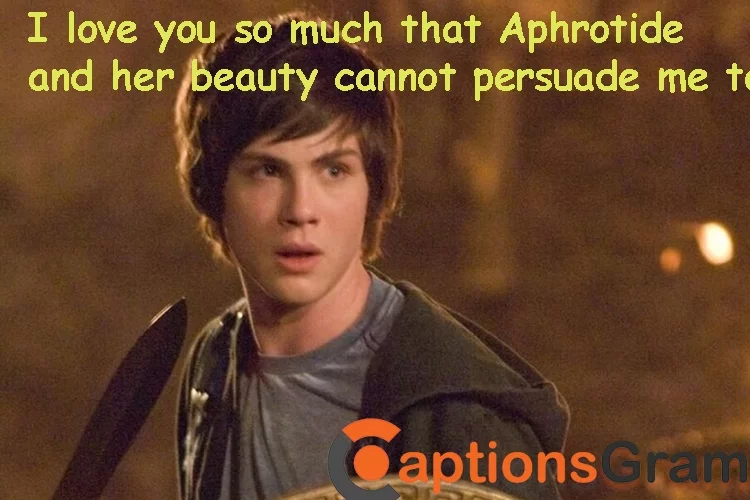 Top Percy Jackson Pick Up Lines, Best Percy Jackson Quotes or Captions for Instagram to Enjoy