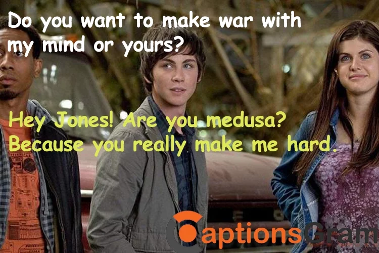 Dirty Percy Jackson Pick up Lines