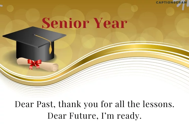 Dear Past, thank you for all the lessons. Dear Future, I’m ready.