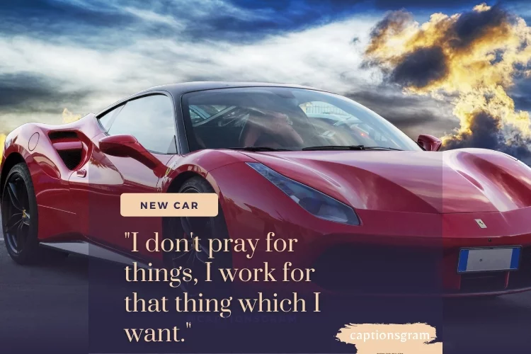 50 Best New Car Captions For Instagram