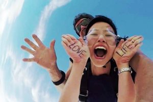 Skydiving Instagram Captions for your Insta