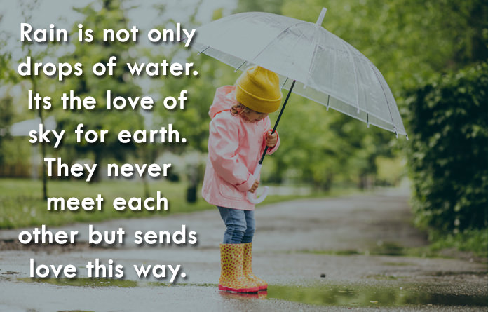 Romantic Rain Status & Quotes