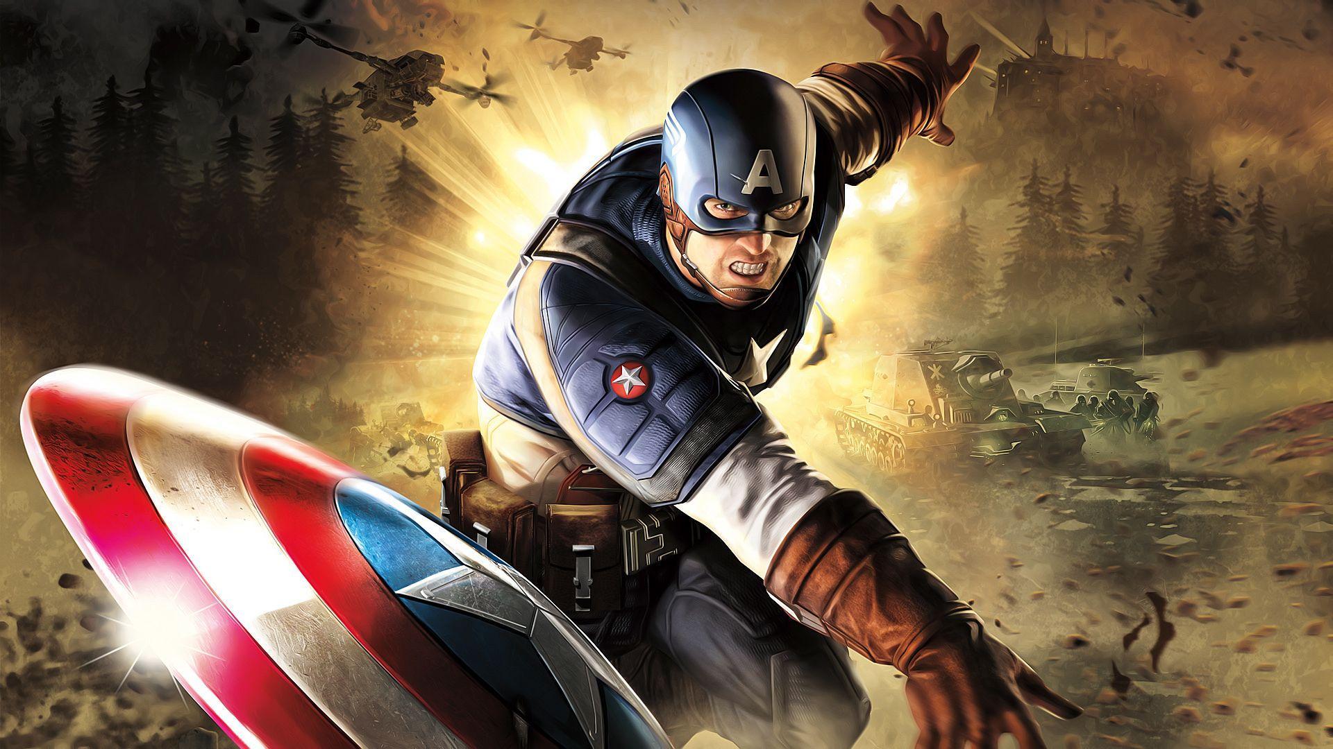 Amazing Caption Of Captain America