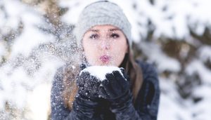 Gorgeous Snow Angle Instagram Captions
