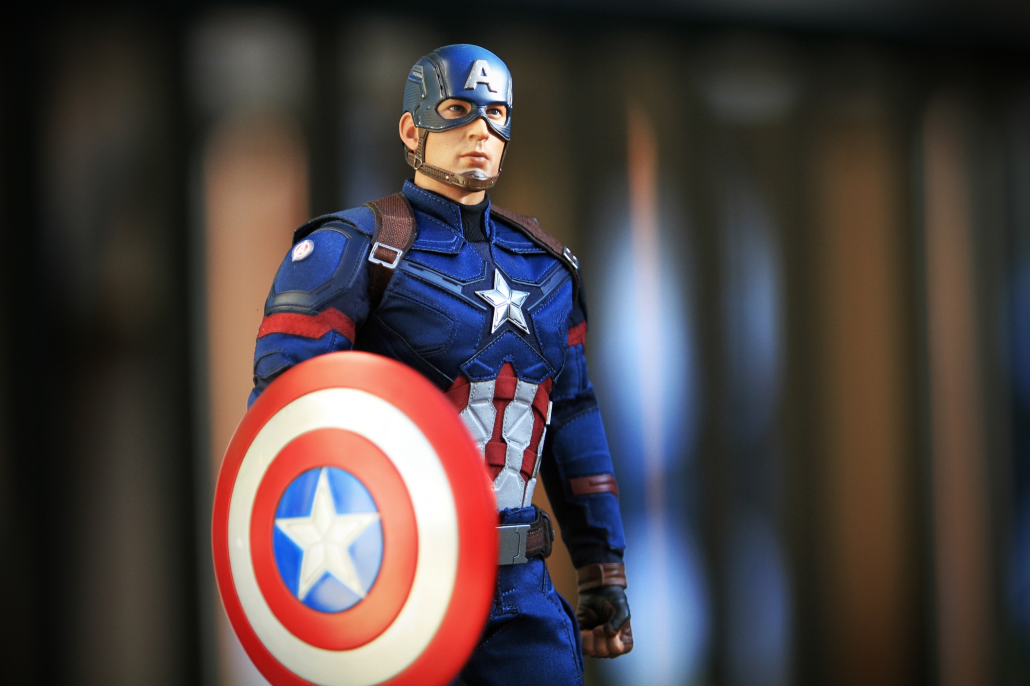 Shorts Caption Of Captain America