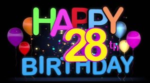 happy 28th birthday wishes
