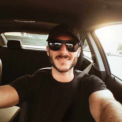 cute car selfie captions